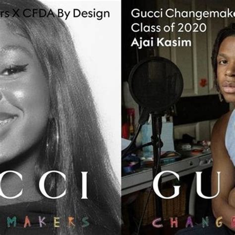 gucci changemakers x cfda scholars by design program